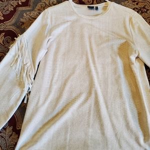 fringe long sleeve